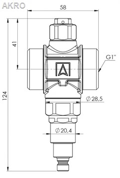 Zawór antyzamrożeniowy Afriso 1'' AAV100